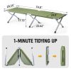 RHB-03A Portable Folding Camping Cot with Carrying Bag Army Green