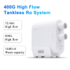 table pure water machine RO filter Tankless reverse osmosis filter LCD display pressure 0.35 Mpa flow 1.0 L/min purified water 400 GPD household pure
