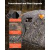 Hunting Blind, 270Â° See Through Ground Blind, 2-3 Person Pop Up Deer Blind for Hunting with Carrying Bag, Portable Resilient Hunting Tent