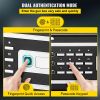 Safe Box, 0.8 CU.FT Fingerprint Safe Box for Money with 2 Keys & Digital Keypad, Q235 Steel Safe Box for Storing Cash, Jewelry, Pistols, Documents