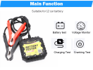 12V Battery Tester Bluetooth 4.0 Battery Monitoring iOS and Android mobile phone APP application skype Word or TXT Shared battery internal resistance