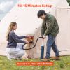 Inflatable Tents for Camping, 3-5 Person Easy Setup Blow up Tent with Hand Pump