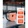Flux Core MIG Welding Wire, E71T-GS 0.03-inch 2 LBS, Gasless Mild Steel Welding Wire with Low Spatter for All Position Arc Welding