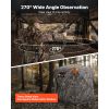 Hunting Blind, 270Â° See Through Ground Blind, 1-2 Person Pop Up Deer Blind for Hunting with Carrying Bag, Portable Resilient Hunting Tent
