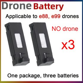 E88-E99 Pure Battery -3Pcs (Option: Default)