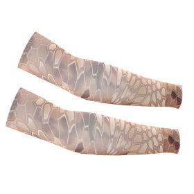 Cycling Sunscreen Sleeves, Sports Outdoor Cycling Arm Protectors, Comfortable, Breathable, UV Resistant Ice Silk Sleeves
Cycling Sunscreen Sleeves (Color: Desert Mang Pattern)