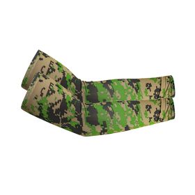 Cycling Sunscreen Sleeves, Sports Outdoor Cycling Arm Protectors, Comfortable, Breathable, UV Resistant Ice Silk Sleeves
Cycling Sunscreen Sleeves (Color: camouflage green)