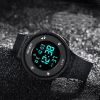 Men Sport Watch Multifunction Military Sports Watch Waterproof Luminous LED Digital Kids Watch Big Dial Student Electronic Watch