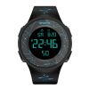 Men Sport Watch Multifunction Military Sports Watch Waterproof Luminous LED Digital Kids Watch Big Dial Student Electronic Watch
