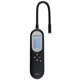 Vehicle brake oil detector brake fluid test support DOT3 DOT4 DOT5.1 test fuel leak detection results freeze frame display multimeter and analyzer Veh (PSBF100: PSBF101)