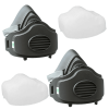 Premium Dust Respirator Mask with 10 Replaceable Filters for Industrial Protect