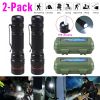 2/4 Set Portable COB LED USB Rechargeable Zoomable Flashlight Torch Lamp +Gift Box(Free shipping via DHL Ground/FedEx Ground; can't ship via USPS self