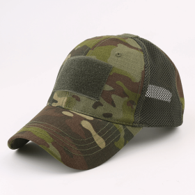 JupiterGear Military-Style Tactical Patch Hat with Adjustable Strap | Breathable and Unisex (Color: BDU Camo)