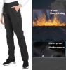 Womens Snow Ski Pants Waterproof Windproof Fleece Lined Warm Hiking Insulated Pants