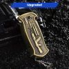 "Military Style Lighter - Windproof Butane with Bottle Opener - Survival Gear for Outdoor Adventures"