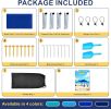 Beach Tent Sun Shelter UPF 50+,10x10 FT Beach Canopy Tent Sun Shade,Pop Up Beach Canopy with 8 Sandbags, Outdoor Beach Shade for Camping Trips
