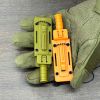 Mini Fixed Blade Knife, Military-Inspired EDC Tool with Non-Slip Handle, Portable Pendant Design