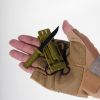 Mini Fixed Blade Knife, Military-Inspired EDC Tool with Non-Slip Handle, Portable Pendant Design